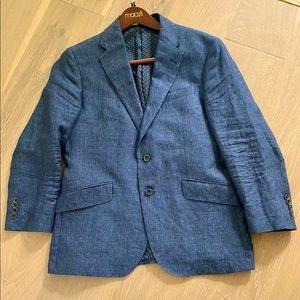 Joseph Abboud linen slim fit blazer/sport coat.40S